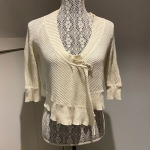 3 for 40 Free People cropped sweater vintage M